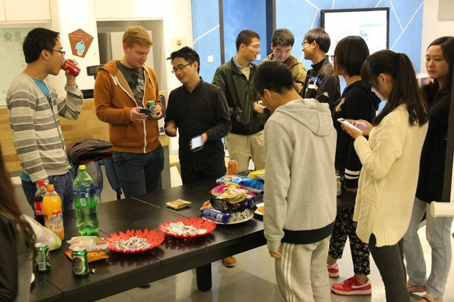 同济创业谷学生项目Buddylot发布会1 同济创业谷学生项目Buddylot发布会1
