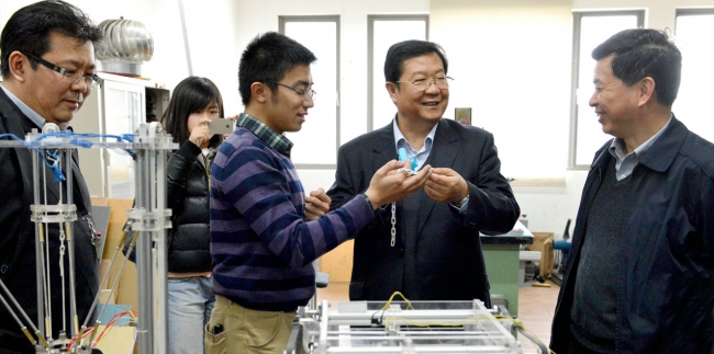 教育部副部长刘利民来同济调研 教育部副部长刘利民来同济调研