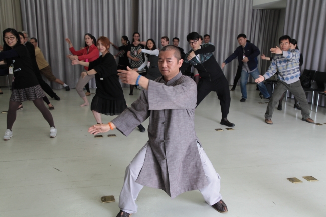 我校武术老师王晓鹏 我校武术老师王晓鹏