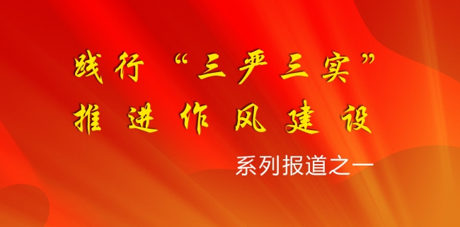 三严三实系列报道之一