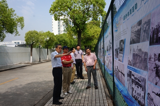 档案馆和体育教学部联合举办的体育历史图片展 档案馆和体育教学部联合举办的体育历史图片展