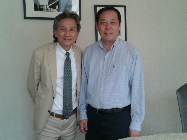 杨书记会见逢甲大学副董事长