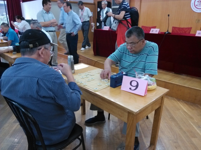 滕宗德在比赛现场 滕宗德在比赛现场